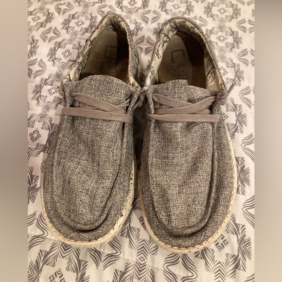 Womens Wendy linen hey dudes size 10 - Picture 1 of 5